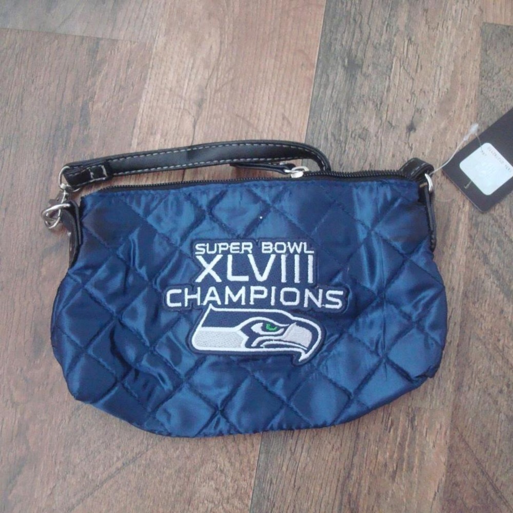SEAHAWKS 5X8 BAG PURSE VINTAGE NEW TAILGATE HANDBAG TOTE